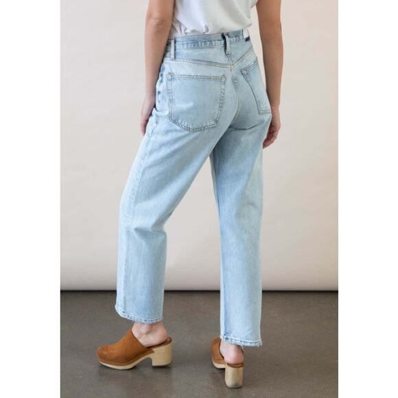 RE/DONE Women's 90's Low Slung Jeans 28 Vintage Playa Light Blue 100% Cotton NWT - Picture 3 of 13